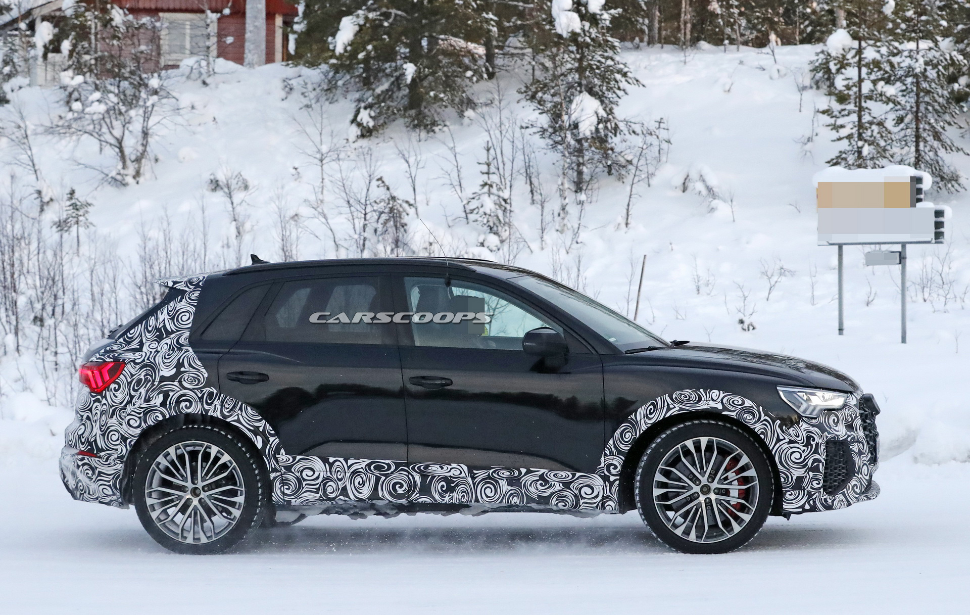 2020 audi rs q3 spied cold weather testing 7 2020 Audi RS Q3’s Path To Segment Crown Comes With Loads Of Power