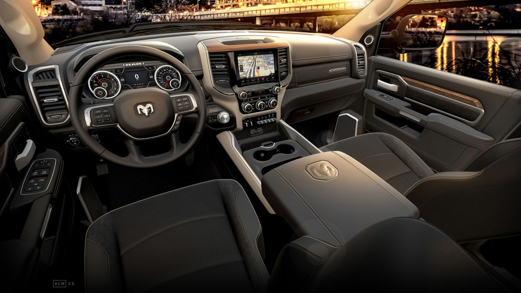 2019 Ram 2500 and 3500 HD interior 7 2019 Ram HD Brings Up To 1,000 Lb-Ft Of Torque, Class-Leading Towing