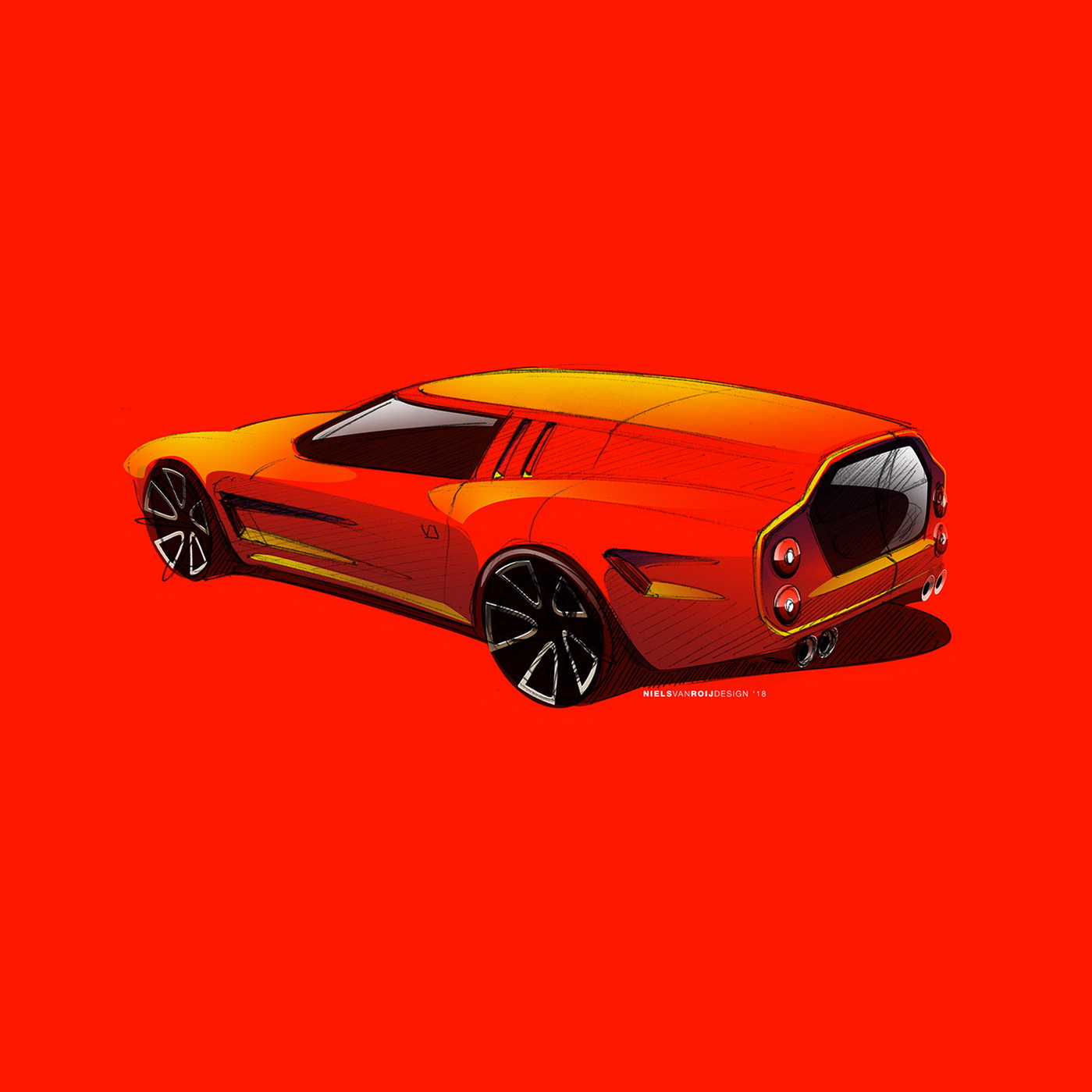 Ferrari-Breadvan-Project-04 Ferrari Breadvan Hommage Under Development Based On A 550 Maranello