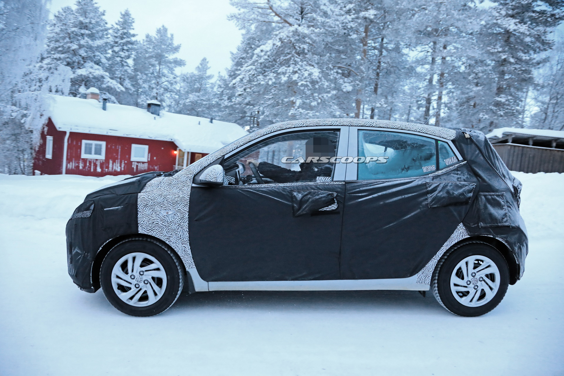 2020 hyundai i10 spied inside out 9 New Hyundai i10 City Car Coming With Bigger Infotainment Screen