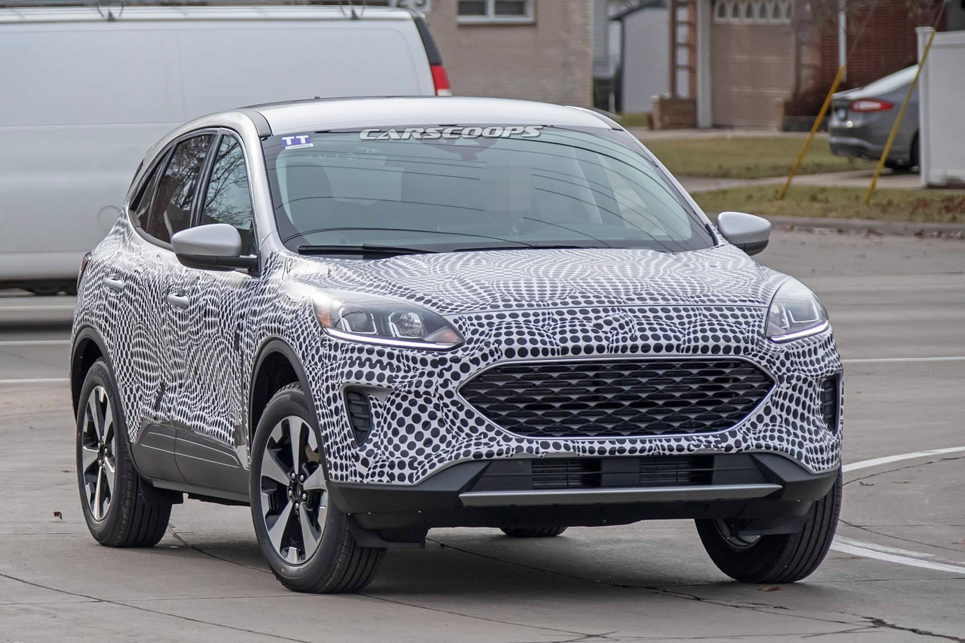 2020 Ford Escape:Kuga spy shots 3 2020 Ford Escape To Have Three Engines, Including A Three-Cylinder