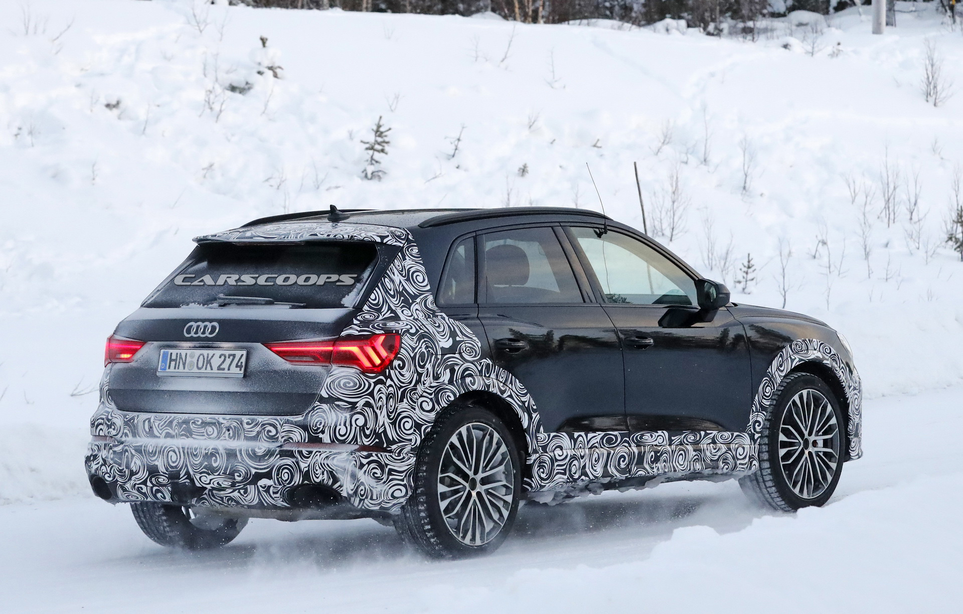 2020 audi rs q3 spied cold weather testing 10 2020 Audi RS Q3’s Path To Segment Crown Comes With Loads Of Power