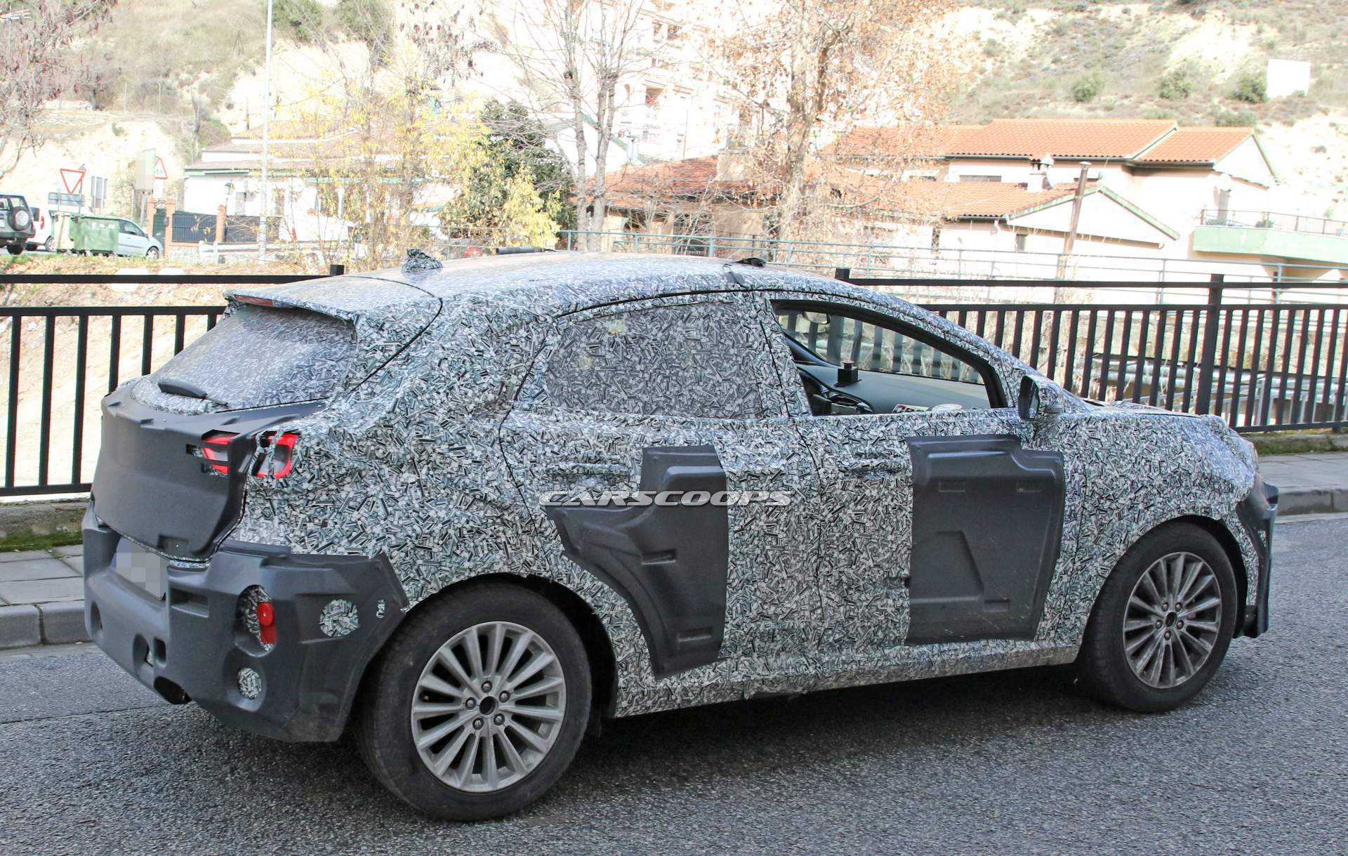 2020 Ford Fiesta-based SUV spy shots 39 Ford Fiesta-Based SUV EcoSport Replacement Spied Near The Arctic Circle