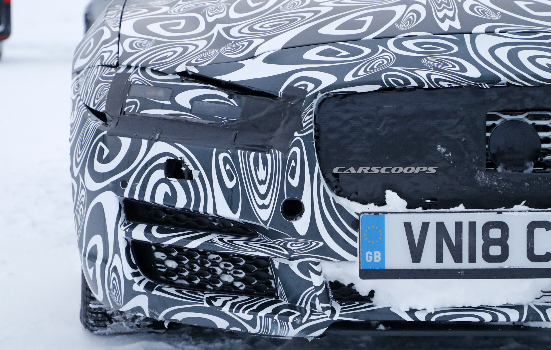 2020 jaguar xe facelift spy interior 2 2019 Jaguar XE Ditching Rotary Dial For Traditional Shifter