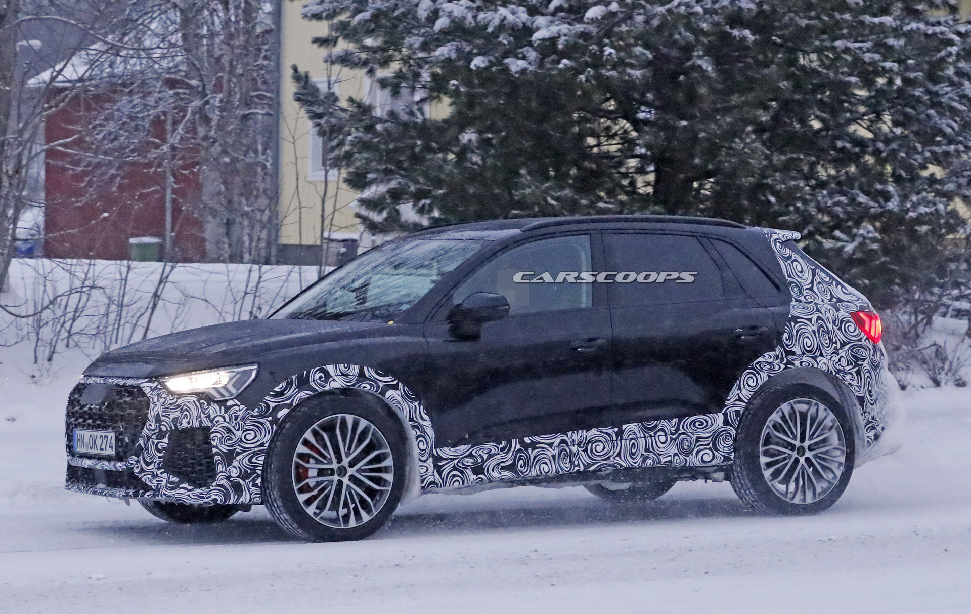 2020 audi rs q3 spied cold weather testing 15 2020 Audi RS Q3’s Path To Segment Crown Comes With Loads Of Power
