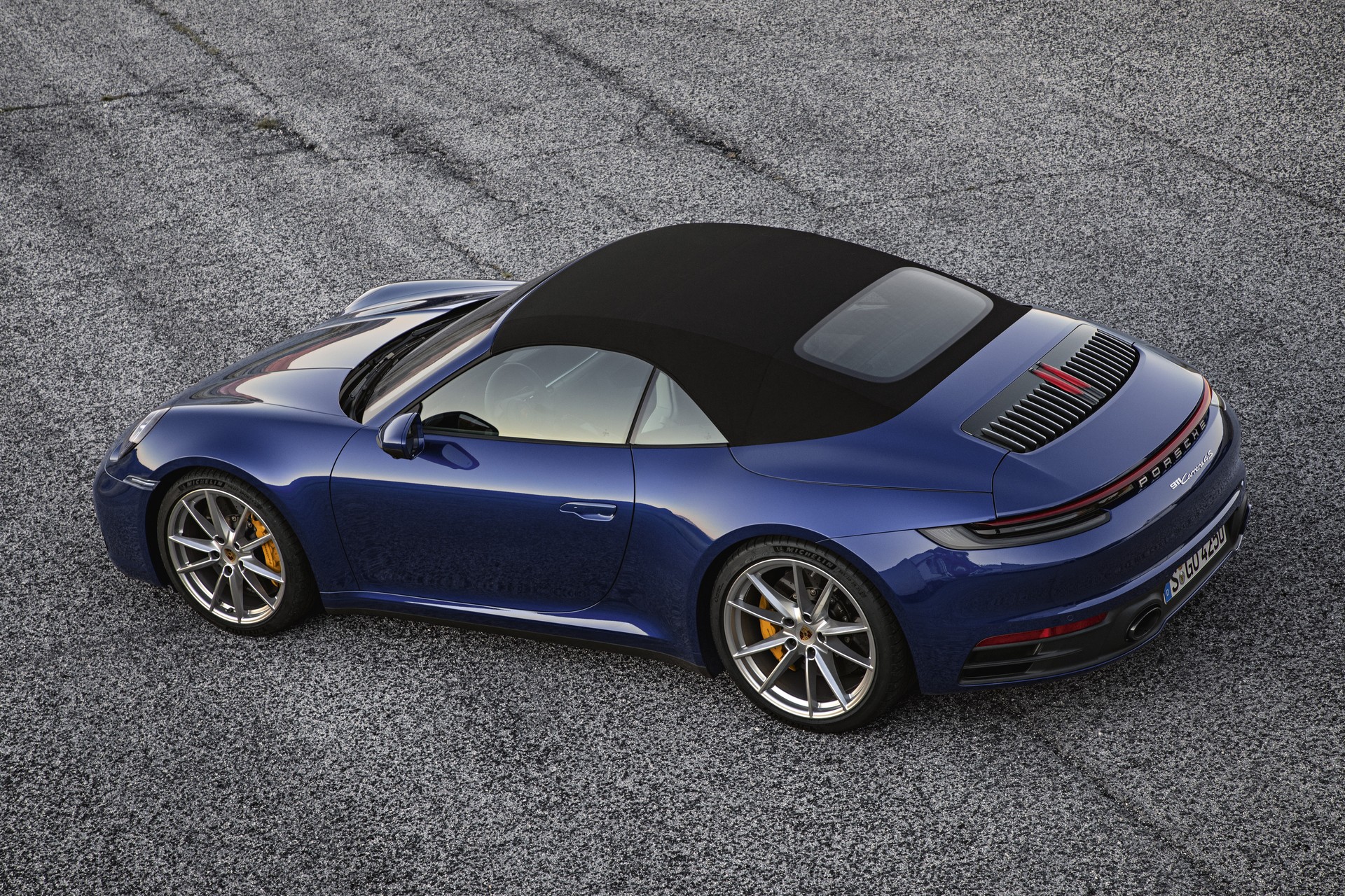 2020 Porsche 911 Convertible-10 Porsche Gives Us Our First Driving Look At New 911 Cabriolet