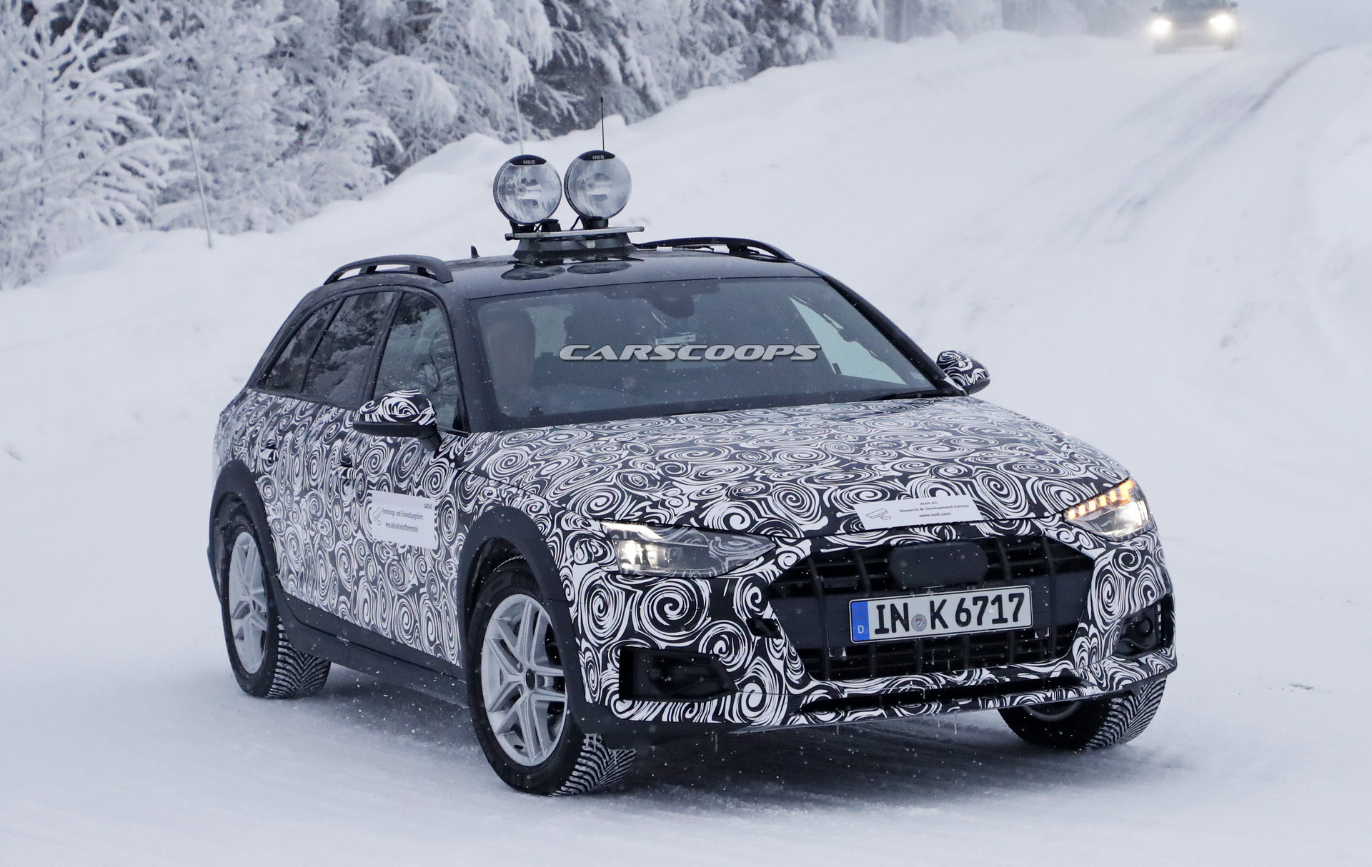 audi a4 allroad facelift spy shots 4 2020 Audi A4 Allroad Facelift Coming With Q8-Inspired Styling