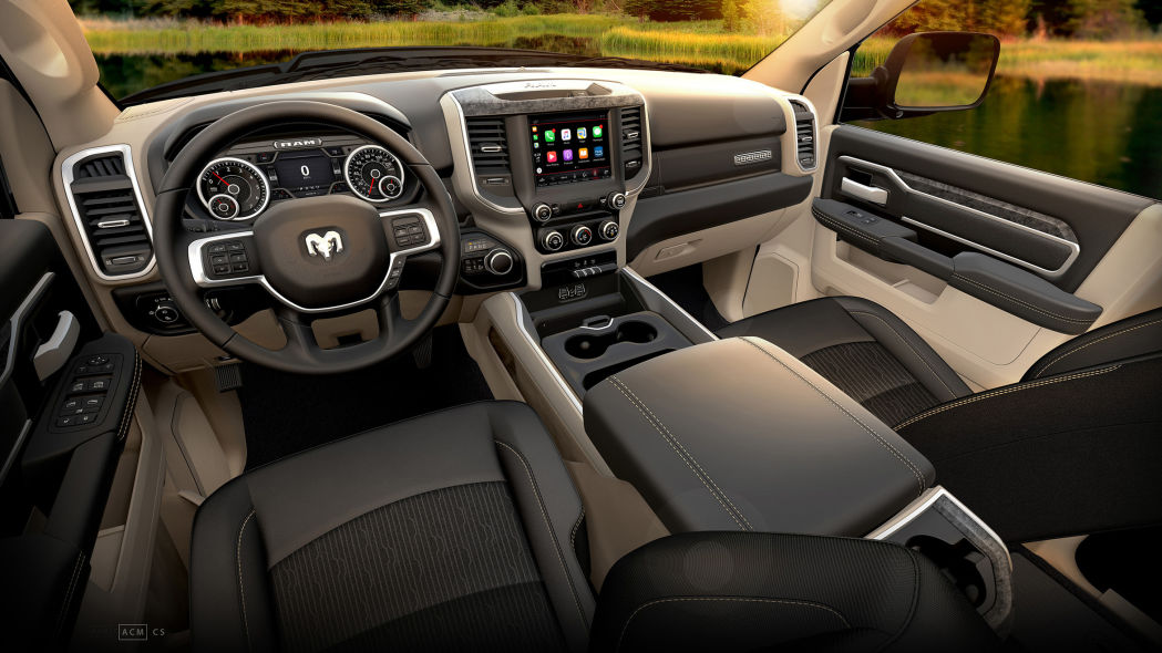 2019 Ram 2500 and 3500 HD interior 6 2019 Ram HD Brings Up To 1,000 Lb-Ft Of Torque, Class-Leading Towing