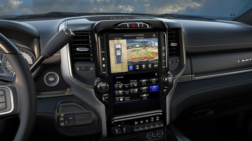 2019 Ram 2500 and 3500 HD interior 16 2019 Ram HD Brings Up To 1,000 Lb-Ft Of Torque, Class-Leading Towing