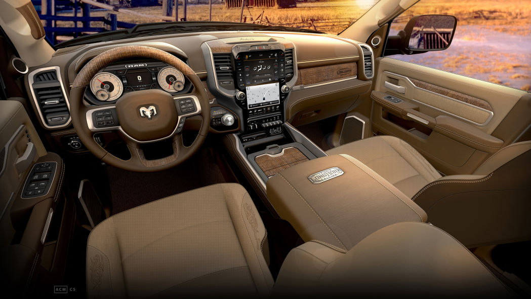 2019 Ram 2500 and 3500 HD interior 9 2019 Ram HD Brings Up To 1,000 Lb-Ft Of Torque, Class-Leading Towing