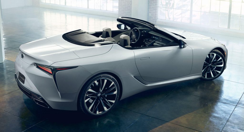  Lexus LC Convertible “Concept” Is Obviously Ready To Enter Production