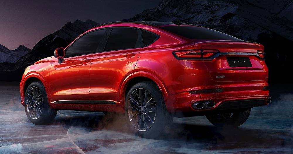  First Official Look At Geely’s Coupe SUV Codenamed FY11