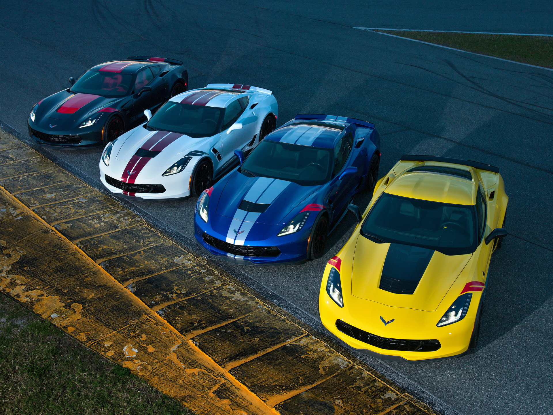 corvette unveils grand sport drivers series 1 New 2019 Corvette Grand Sport Drivers Series Special Editions Show Their Stripes