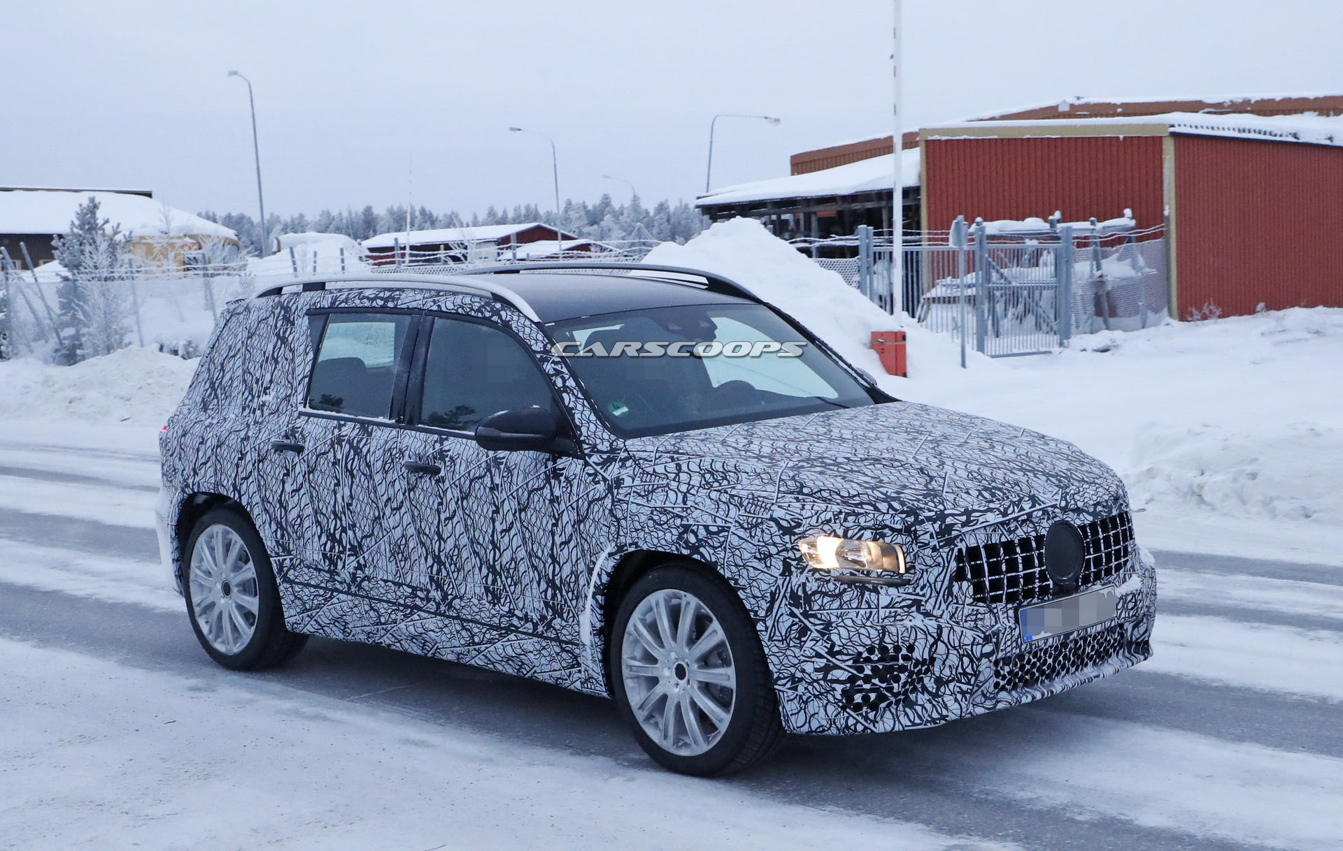 Mercedes AMG GLB 35 7 copy 2020 Mercedes AMG GLB 35 Packs 302 HP In Its Compact Boxy Body