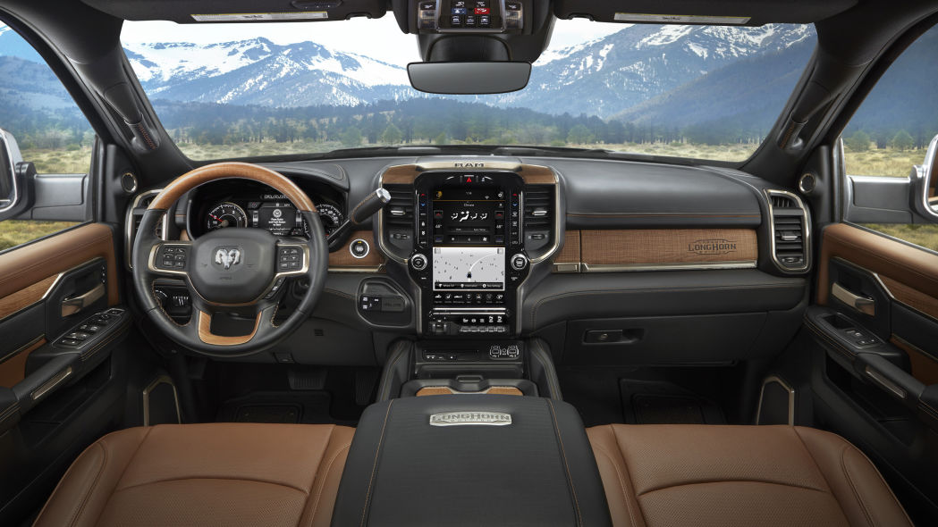 2019 Ram 2500 and 3500 HD interior 64 2019 Ram HD Brings Up To 1,000 Lb-Ft Of Torque, Class-Leading Towing