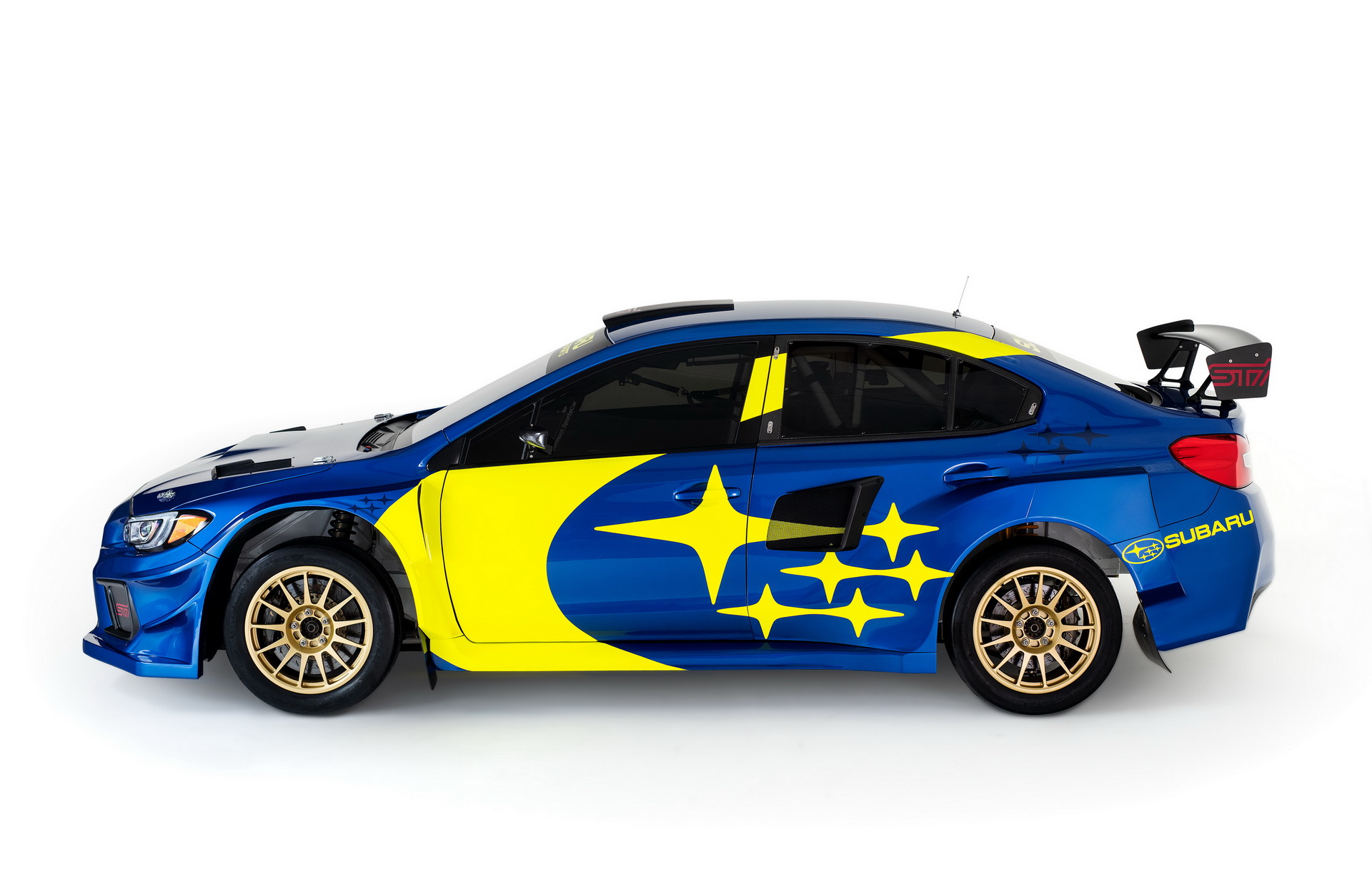 subaru new racing livery and branding 3 Subaru Returns To Its Signature Blue And Gold For 2019 Racing Livery