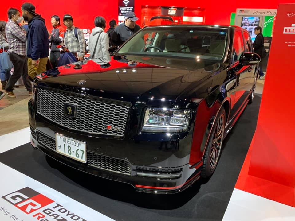 Toyota Century GRMN in black 1 There’s Also A Black Toyota Century GRMN – And It’s Even Cooler