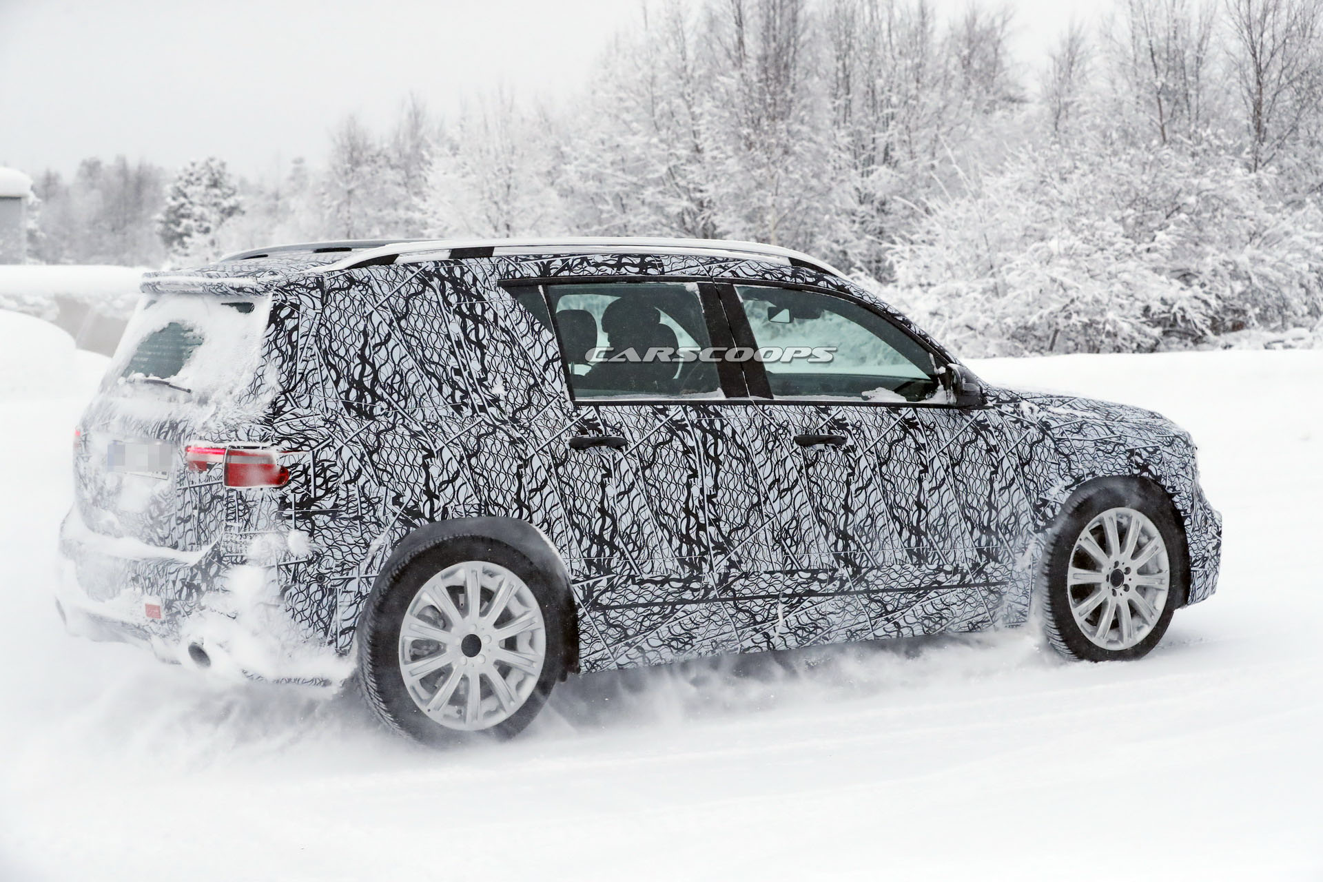 Mercedes AMG GLB 35 3 copy 2020 Mercedes AMG GLB 35 Packs 302 HP In Its Compact Boxy Body