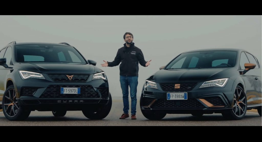  Family Matters: Cupra Ateca And Seat Leon Cupra R Engage In Drag War
