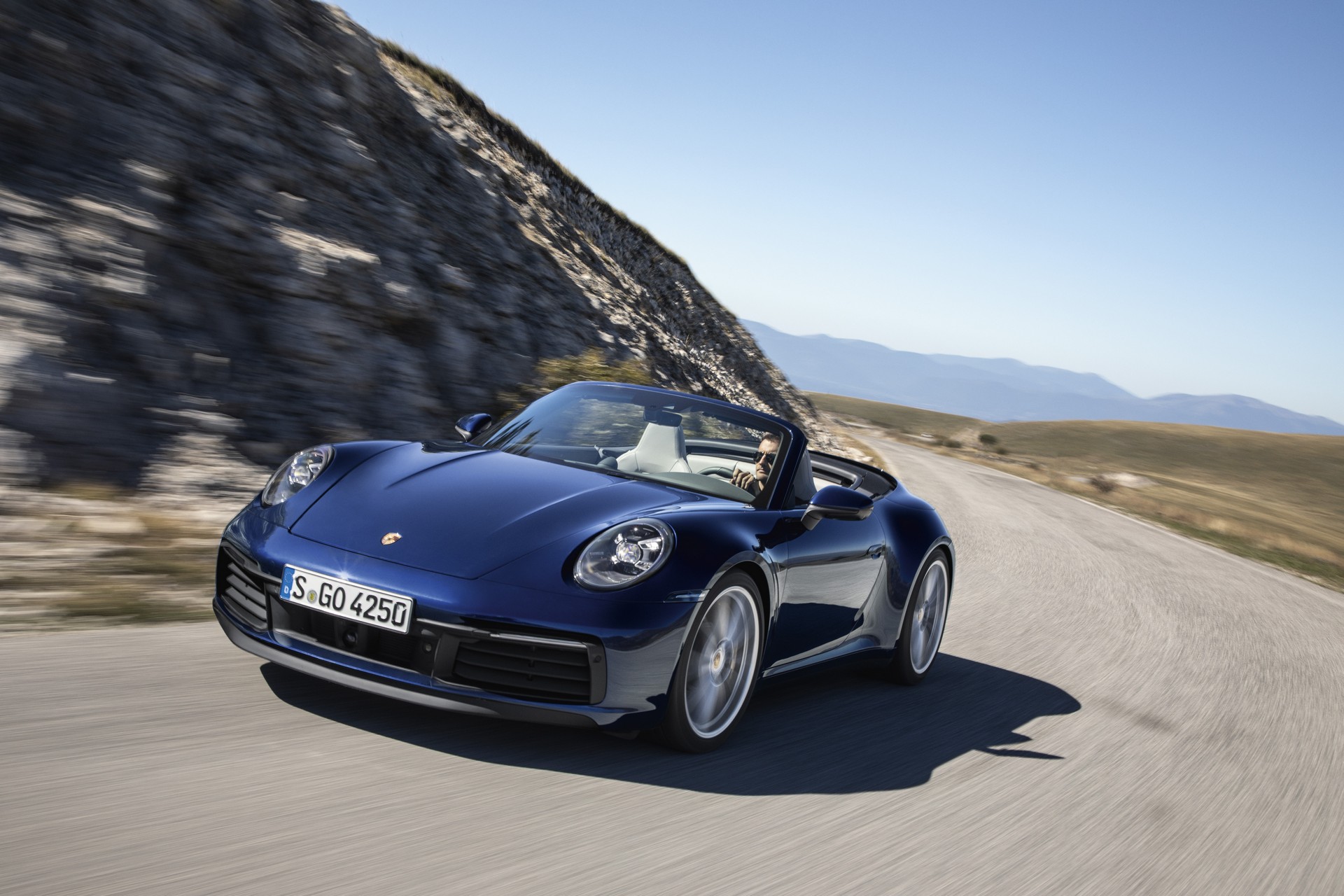 2020 Porsche 911 Convertible-4 Porsche Gives Us Our First Driving Look At New 911 Cabriolet