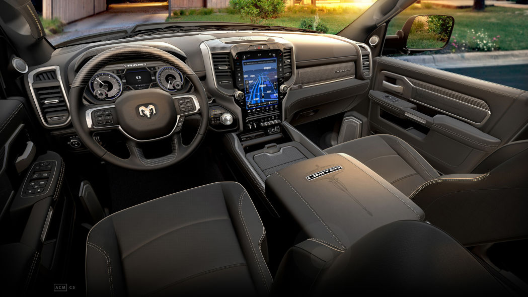 2019 Ram 2500 and 3500 HD interior 2 2019 Ram HD Brings Up To 1,000 Lb-Ft Of Torque, Class-Leading Towing