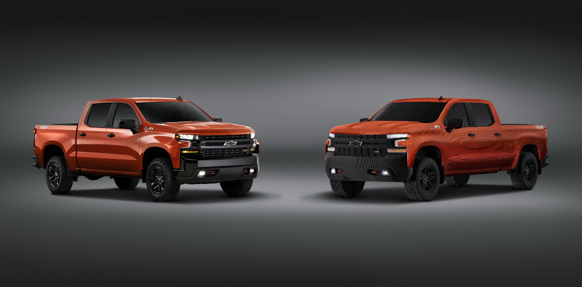 LEGO 2019 Chevy Silverado 12 This Life-Sized 2019 Silverado LEGO Truck Took Over 2,000 Hours And 334,000 Bricks To Build