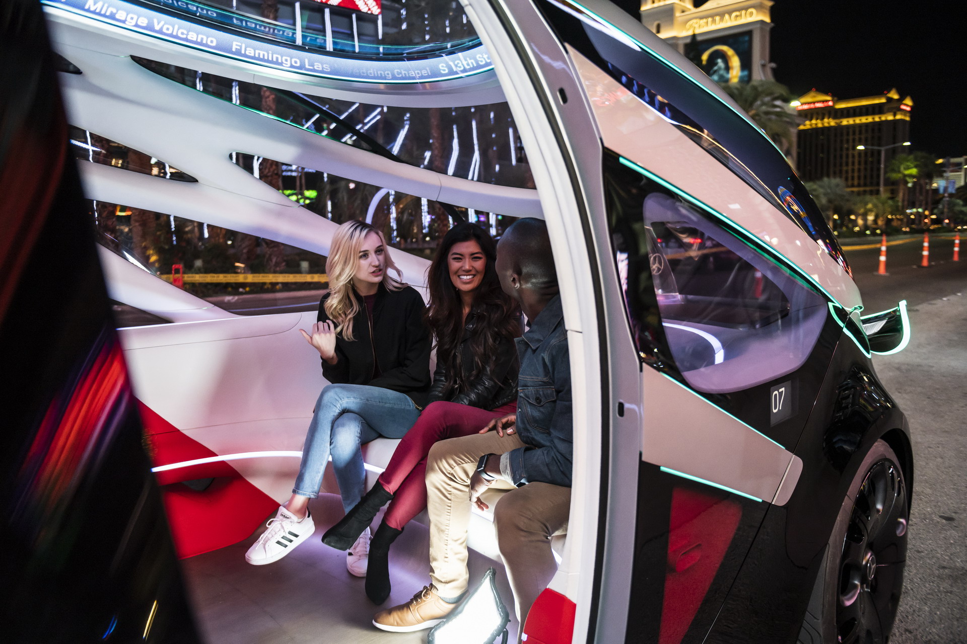 Mercedes Urbanite CES 37 Mercedes Maps Its Present (EQC) And Future (Urbanetic) At CES