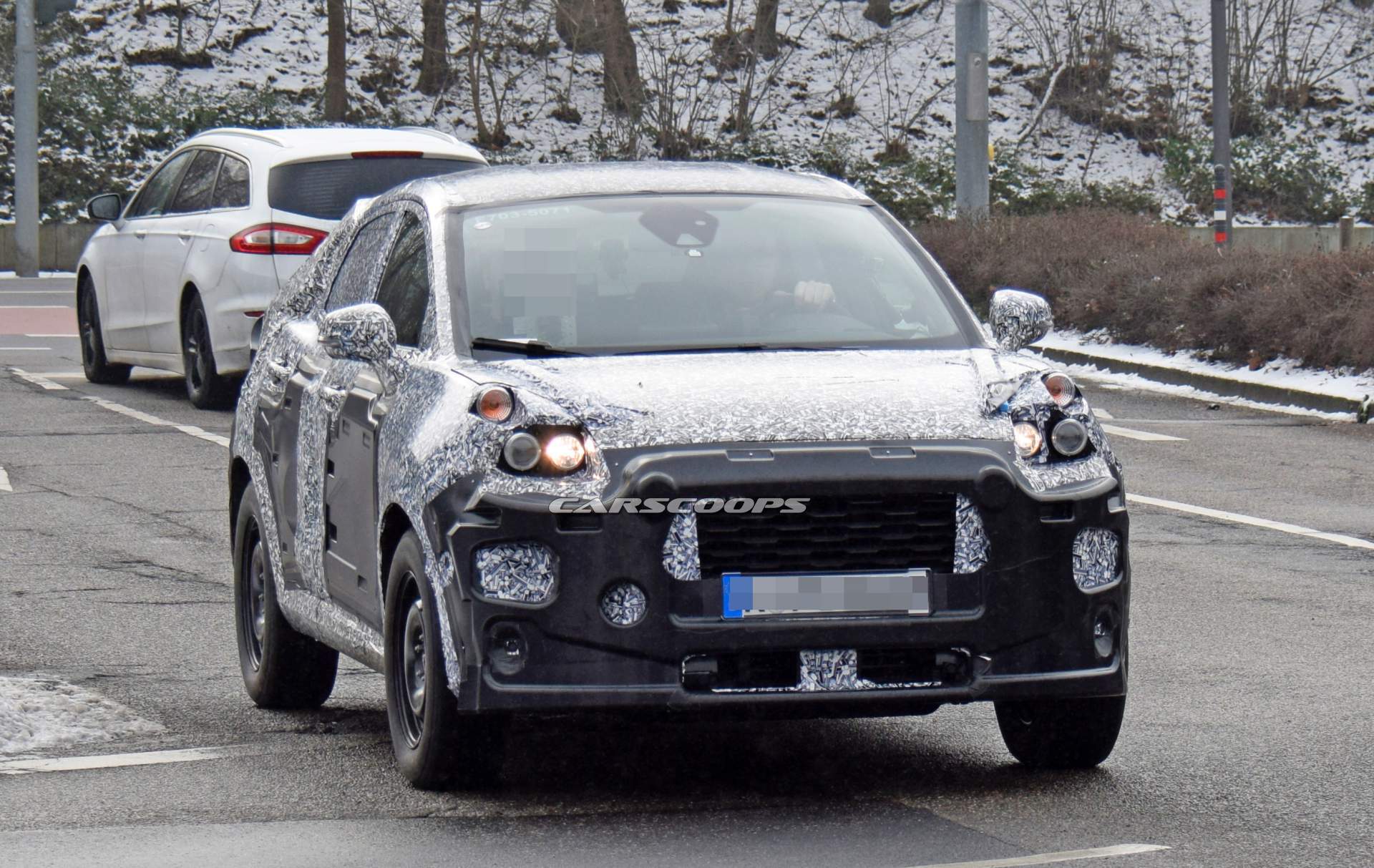 2020 Ford Fiesta-based SUV spy shots 21 Ford Fiesta-Based SUV EcoSport Replacement Spied Near The Arctic Circle