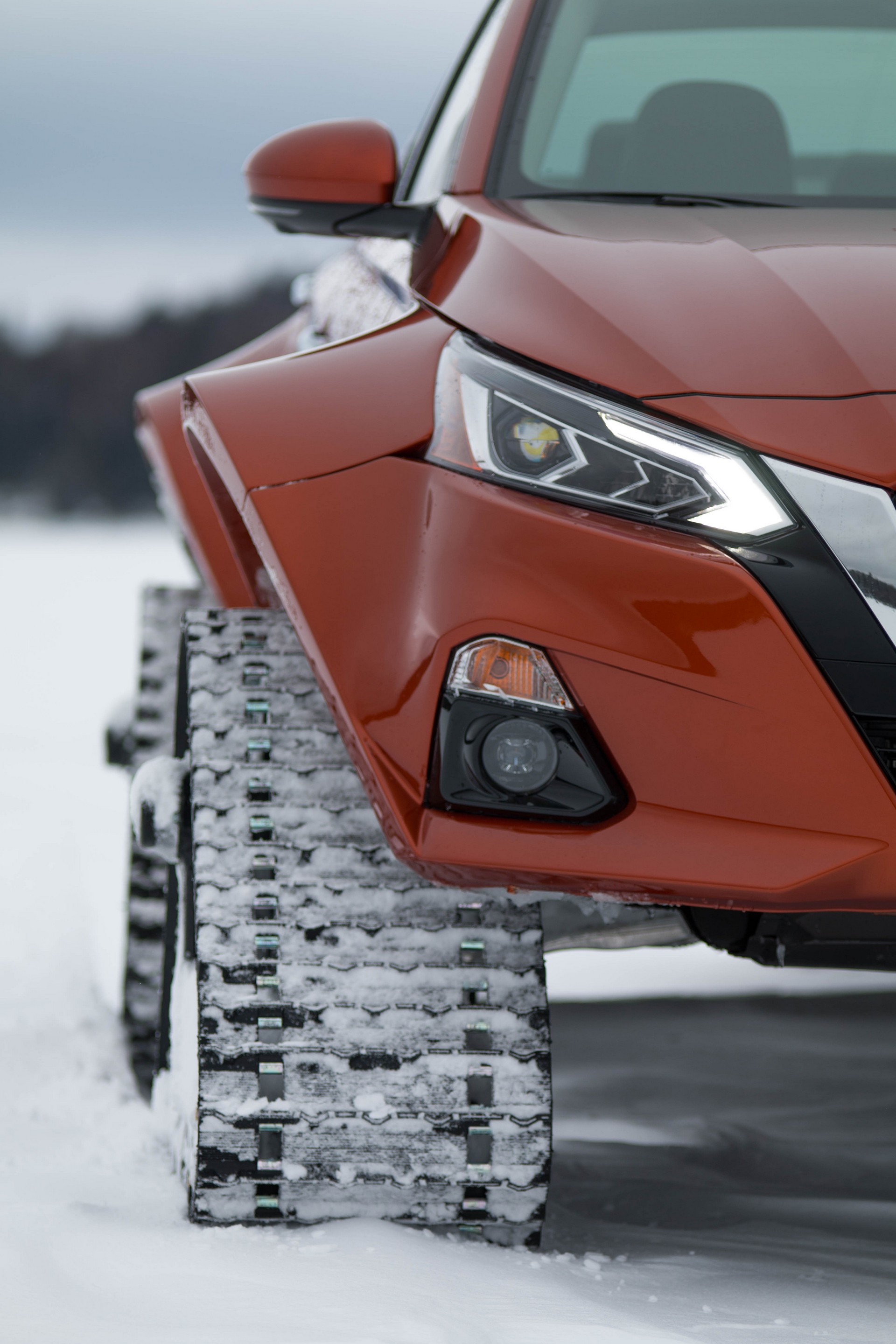 Nissan Altima-te AWD-4 Nissan Celebrates The AWD Altima By Giving It Tracks