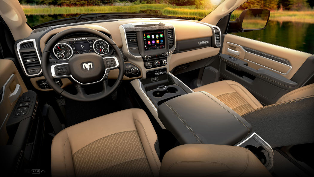 2019 Ram 2500 and 3500 HD interior 3 2019 Ram HD Brings Up To 1,000 Lb-Ft Of Torque, Class-Leading Towing