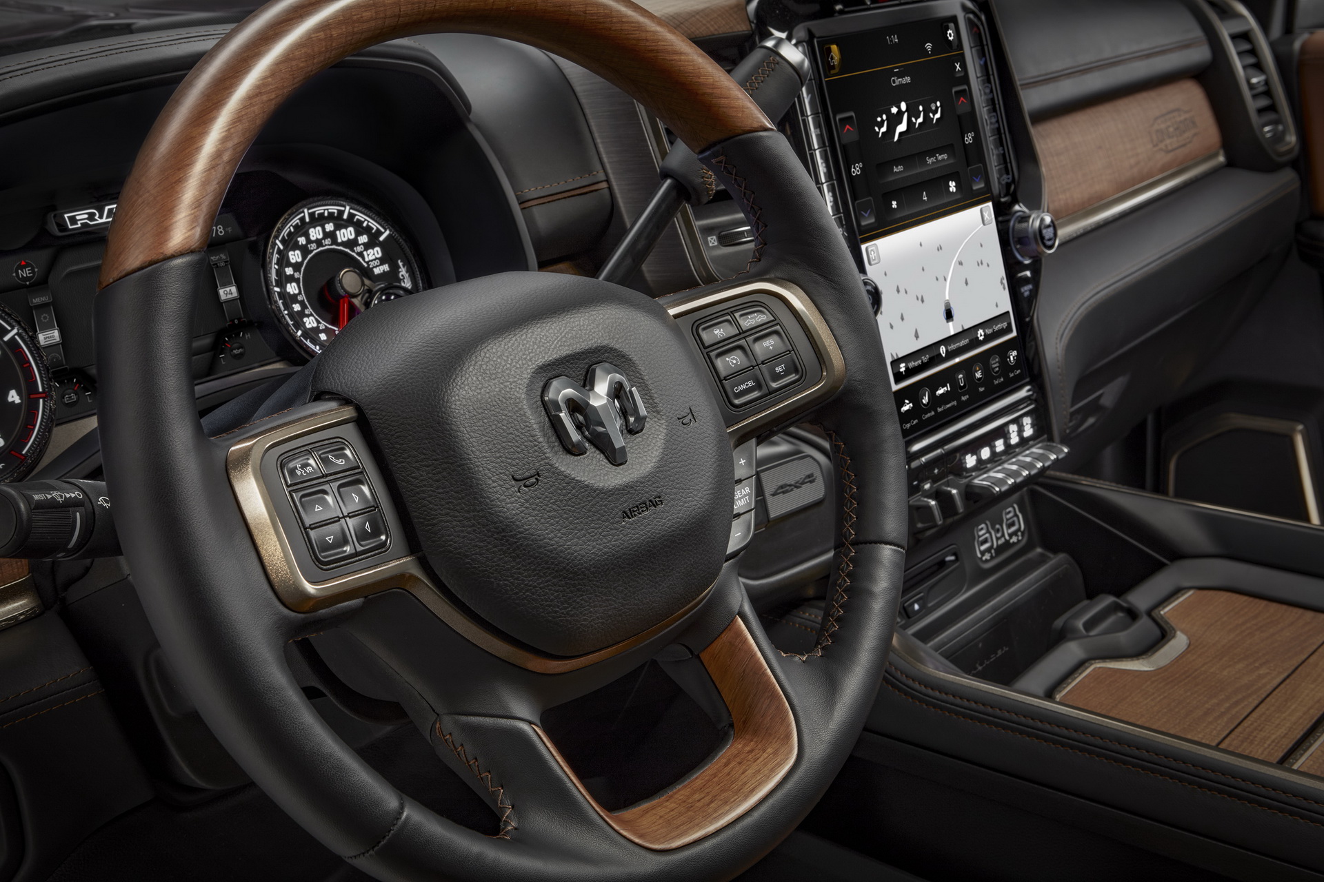 2019-RAM-HD-Laramie-Longhorn-23 2019 RAM HD Laramie Longhorn Will Cosset You With Real Wood, Leather And Steel