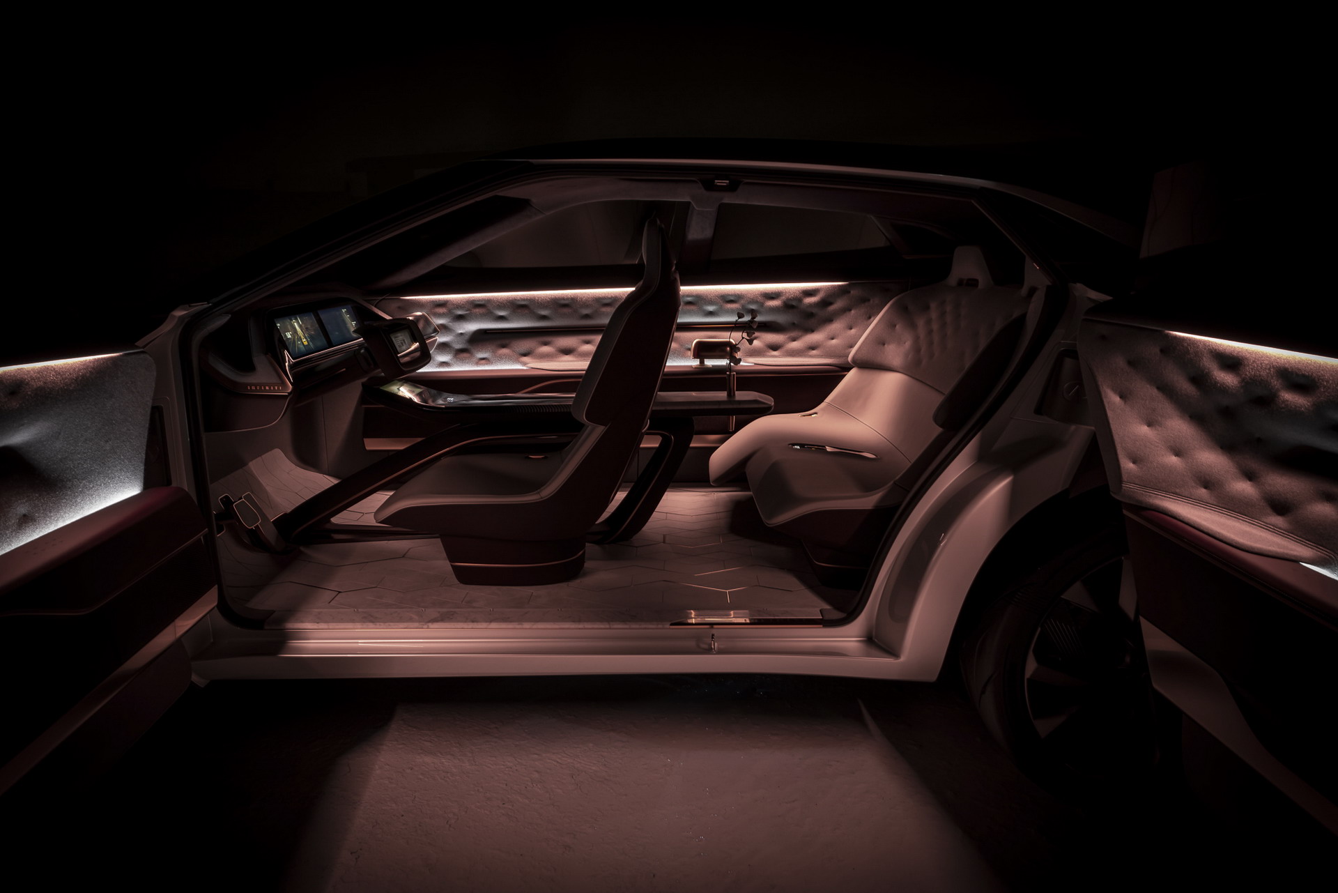 Infiniti QX Concept 118 QX Inspiration Concept Is An Unrealistic Teaser Of Infiniti’s New Electric SUV