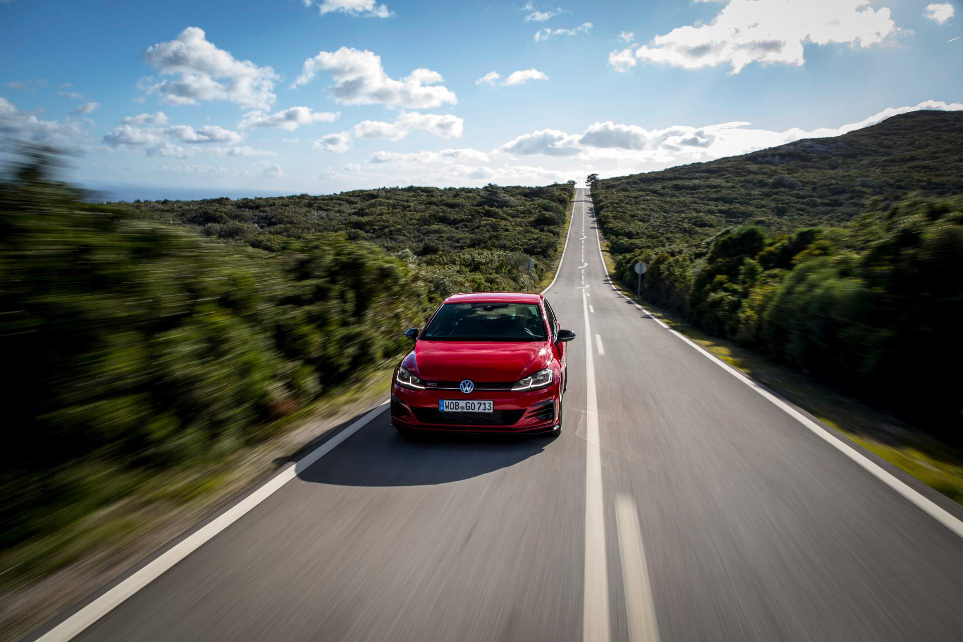 The new Volkswagen Golf GTI TCR 286HP VW Golf GTI TCR Introduces Itself In Huge Photo Gallery