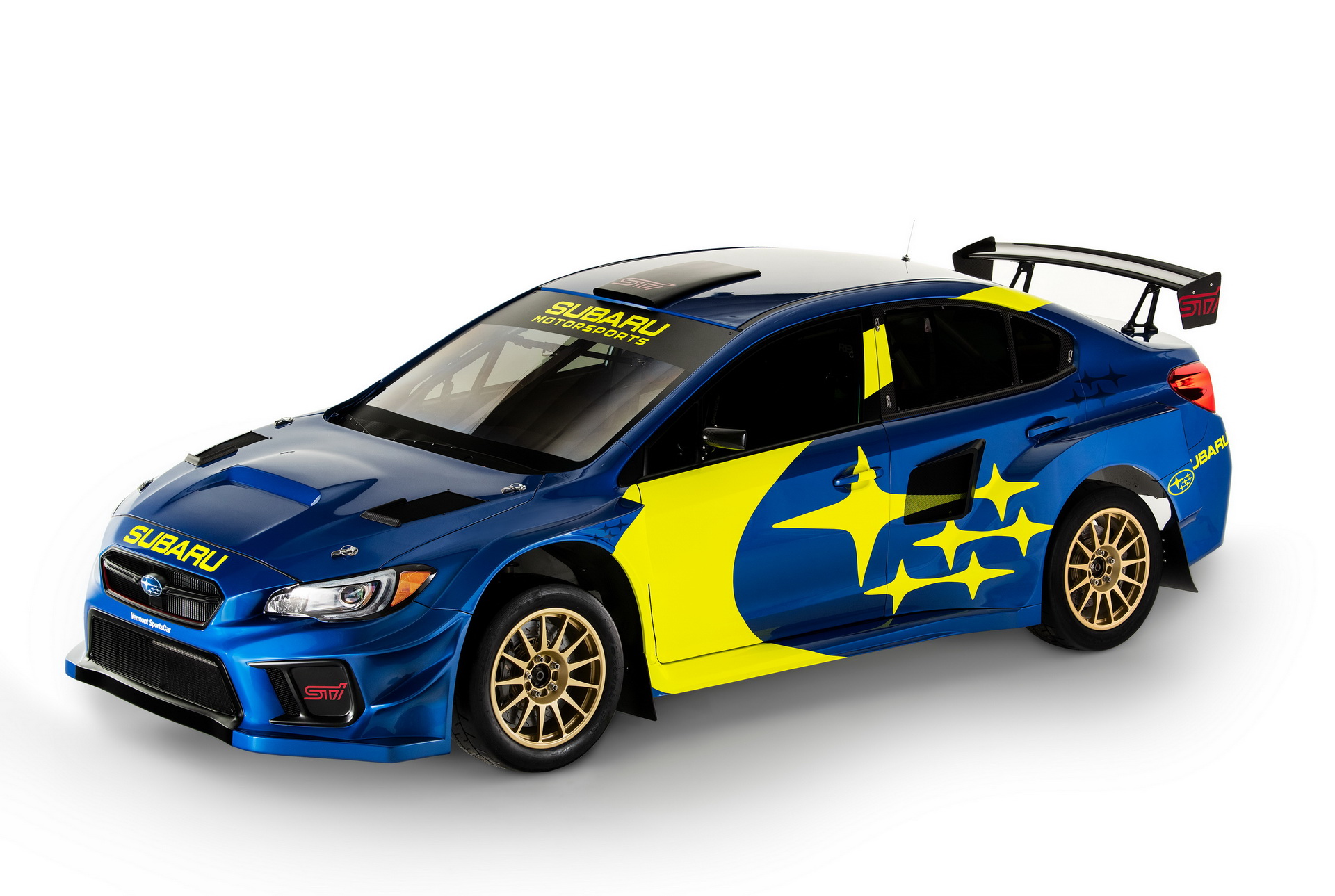 subaru new racing livery and branding 2 Subaru Returns To Its Signature Blue And Gold For 2019 Racing Livery