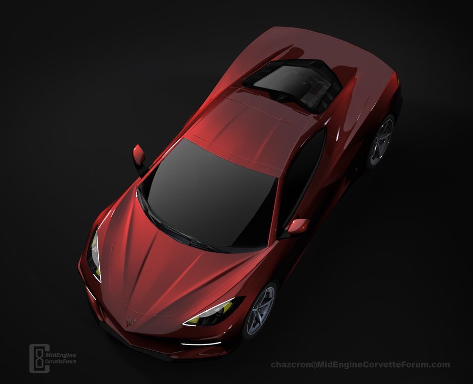 2020 Chevrolet Corvette C8 renderings by Chazcron 14 New GM Codes Indicate C8 Corvette, Or New C7 Variant, Is Imminent