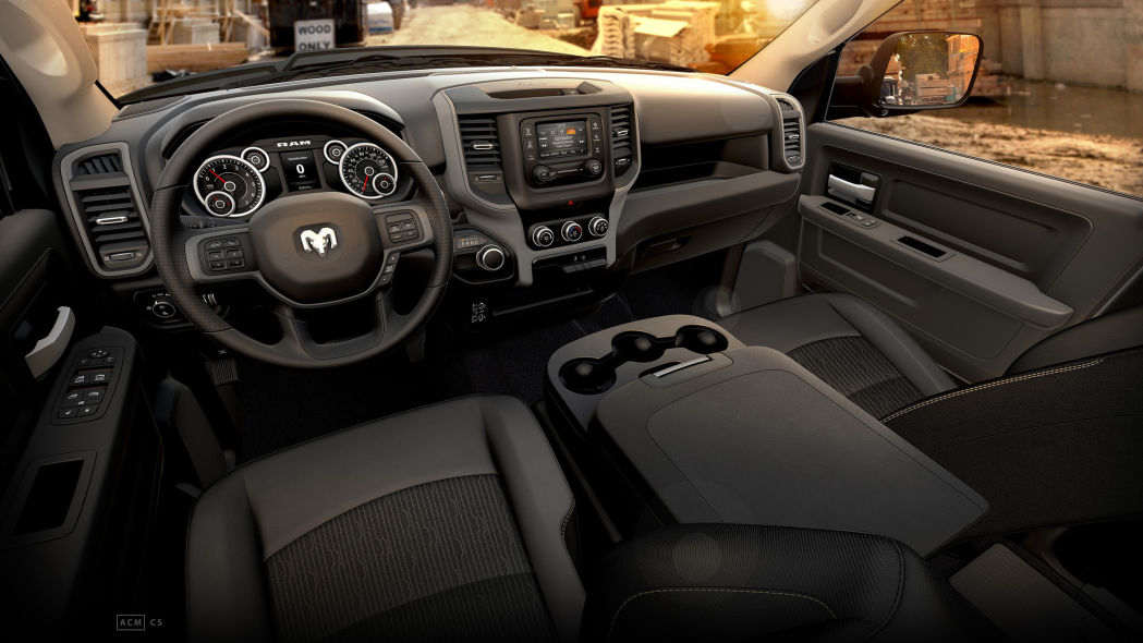 2019 Ram 2500 and 3500 HD interior 10 2019 Ram HD Brings Up To 1,000 Lb-Ft Of Torque, Class-Leading Towing