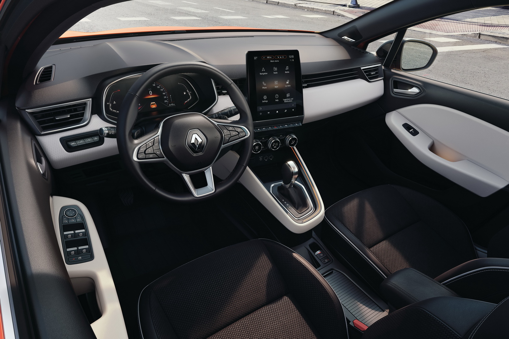 2020 renault clio interior 6 First Look Inside 2020 Renault Clio Reveals Striking Tech-Heavy Approach