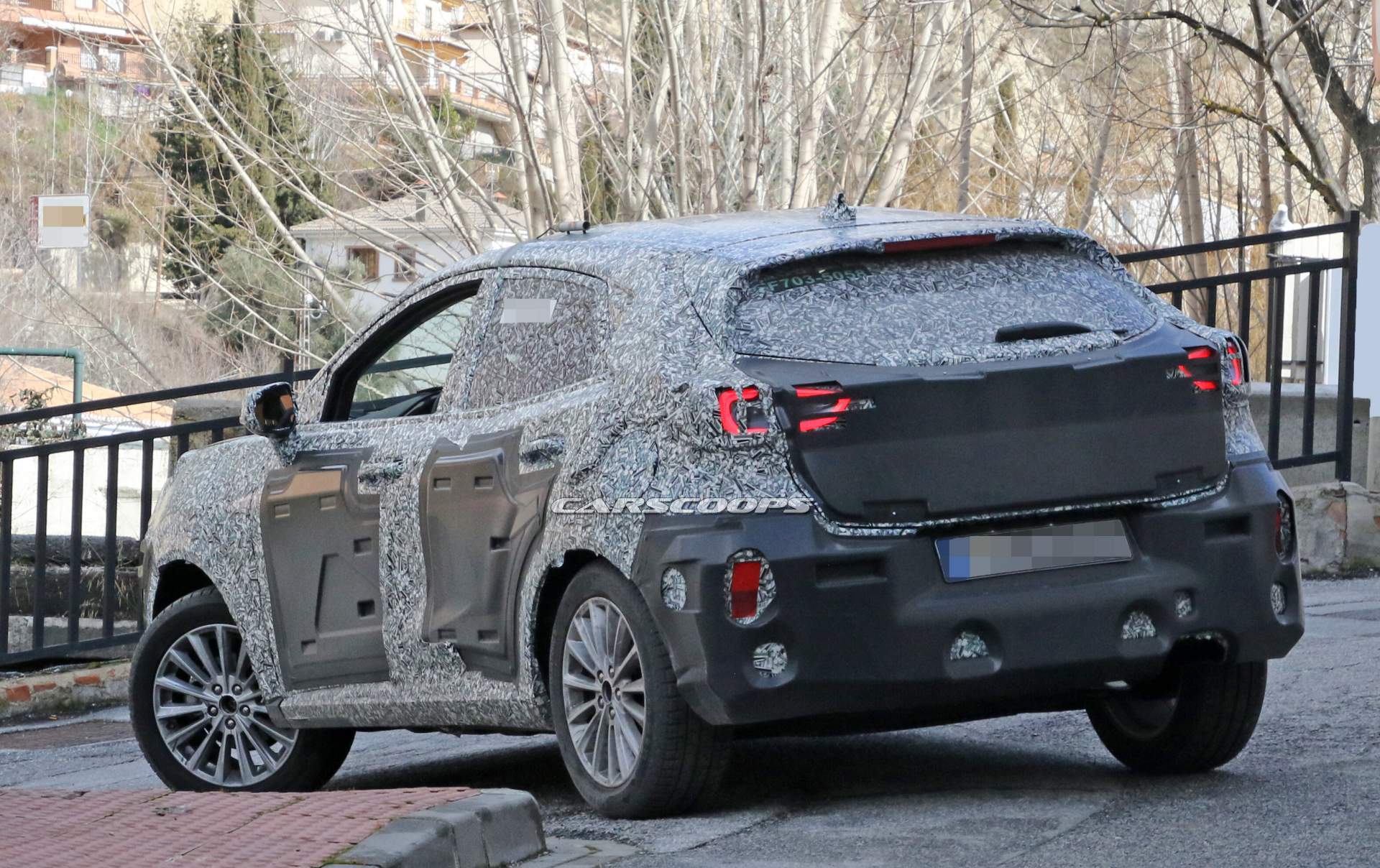 2020 Ford Fiesta-based SUV spy shots 43 Ford Fiesta-Based SUV EcoSport Replacement Spied Near The Arctic Circle