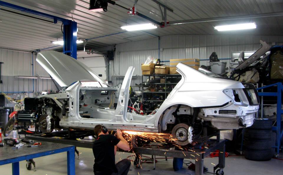 mercedes 190e c63 amg conversion 9 Tuner Transplants Classic Mercedes 190E 2.5 16 EVO Body On A Modern C63 AMG