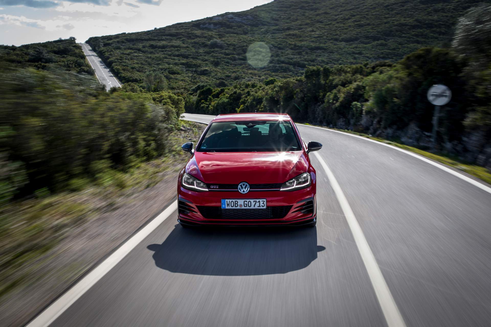 The new Volkswagen Golf GTI TCR 286HP VW Golf GTI TCR Introduces Itself In Huge Photo Gallery