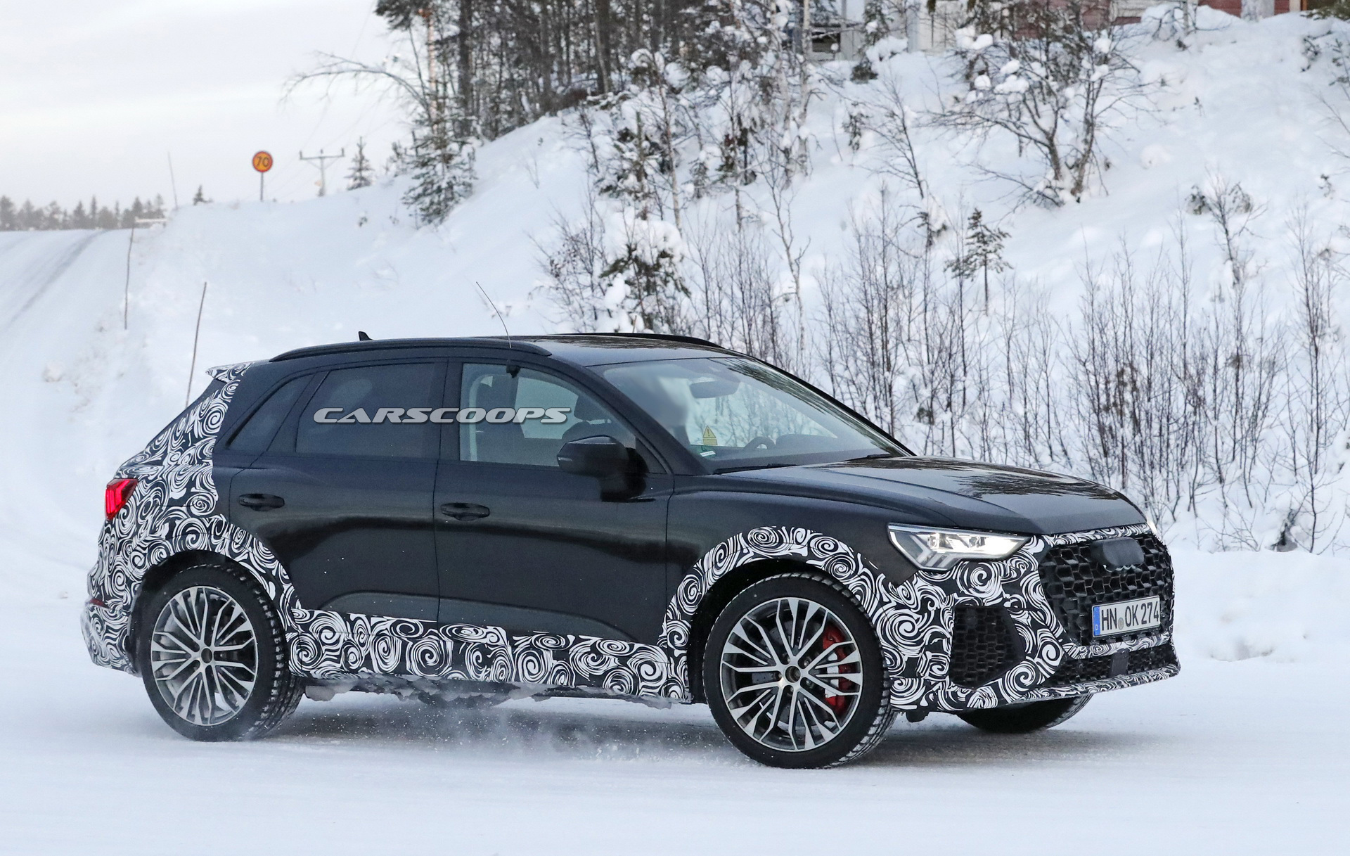 2020 audi rs q3 spied cold weather testing 6 2020 Audi RS Q3’s Path To Segment Crown Comes With Loads Of Power