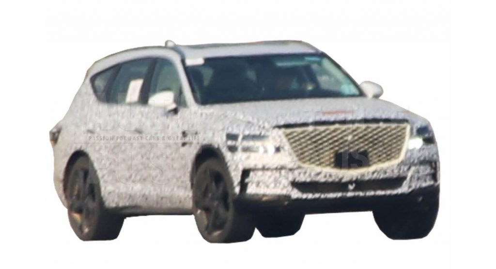  Genesis GV80 SUV Spied In Korea, Should Debut Later This Year