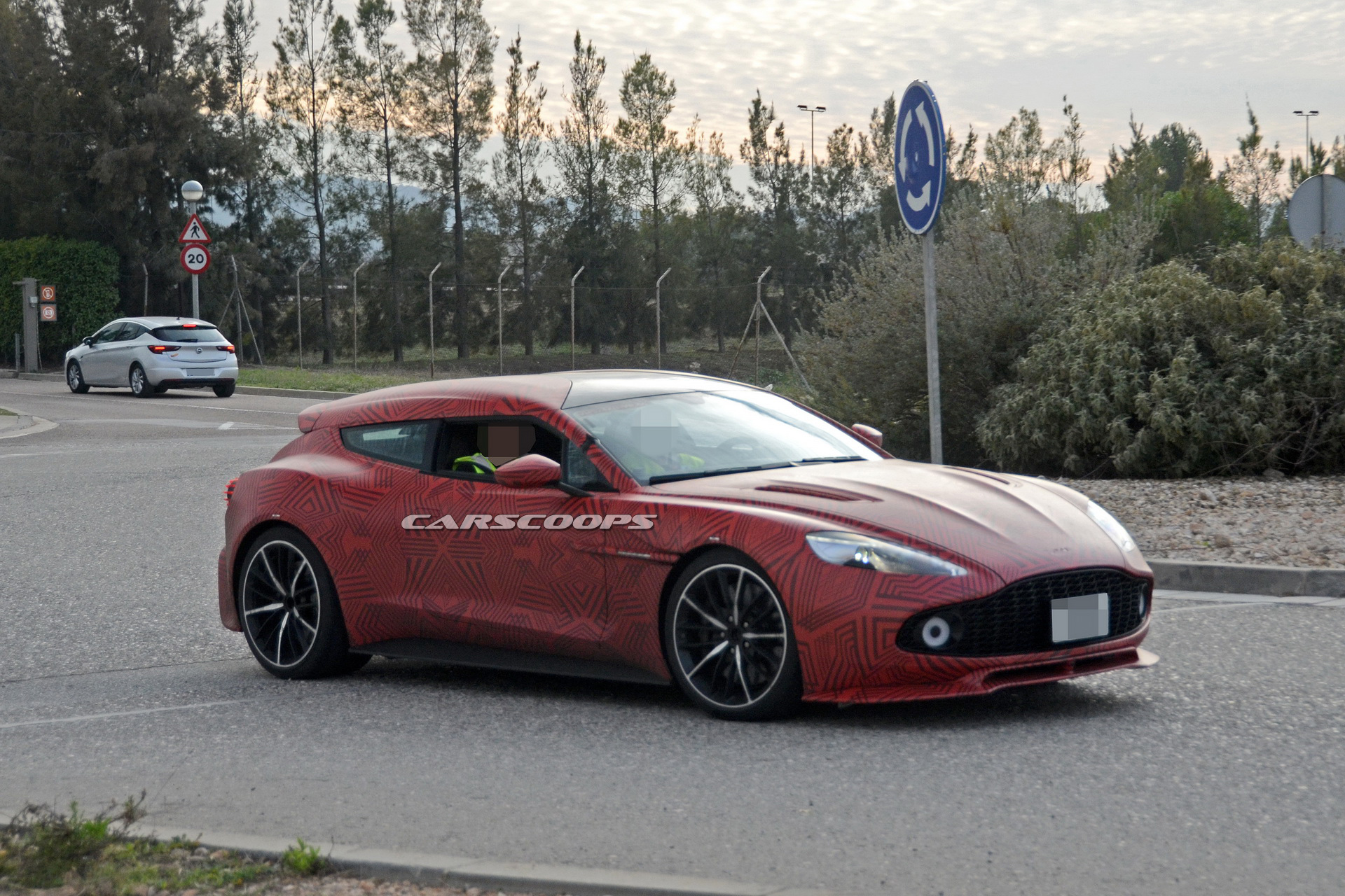 aston vanquish zagato shooting brake spy 4 New Aston Martin Vanquish Zagato Shooting Brake Is Coming For Ferrari GTC4Lusso