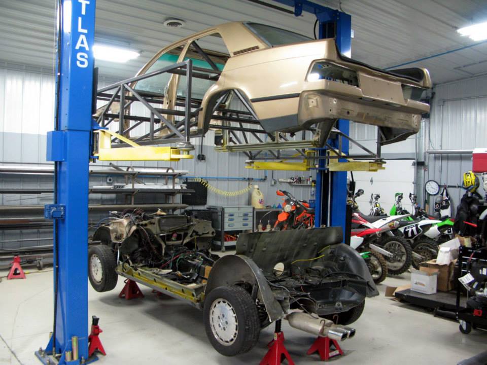 mercedes 190e c63 amg conversion 19 Tuner Transplants Classic Mercedes 190E 2.5 16 EVO Body On A Modern C63 AMG