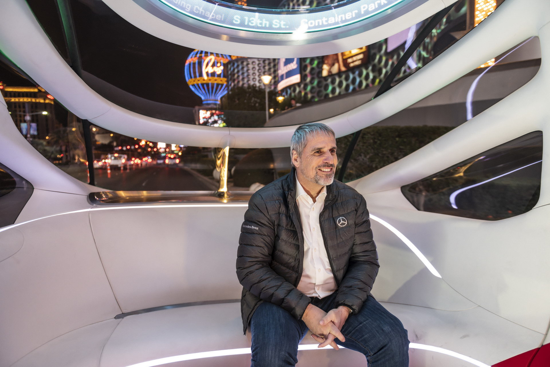 Mercedes Urbanite CES 21 Mercedes Maps Its Present (EQC) And Future (Urbanetic) At CES