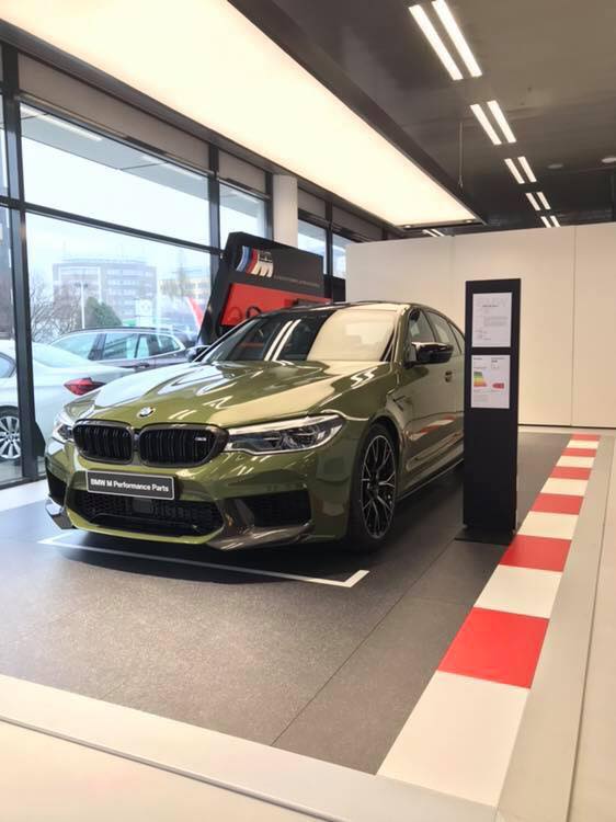 BMW-M5-Urban-Green-1 BMW M5 Painted In Urban Green Individual Is Sure To Get Your Attention