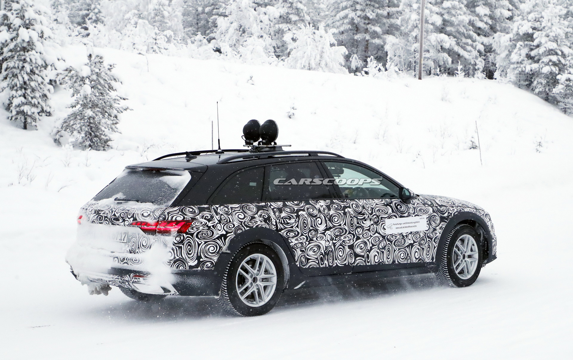 audi a4 allroad facelift spy shots 9 2020 Audi A4 Allroad Facelift Coming With Q8-Inspired Styling