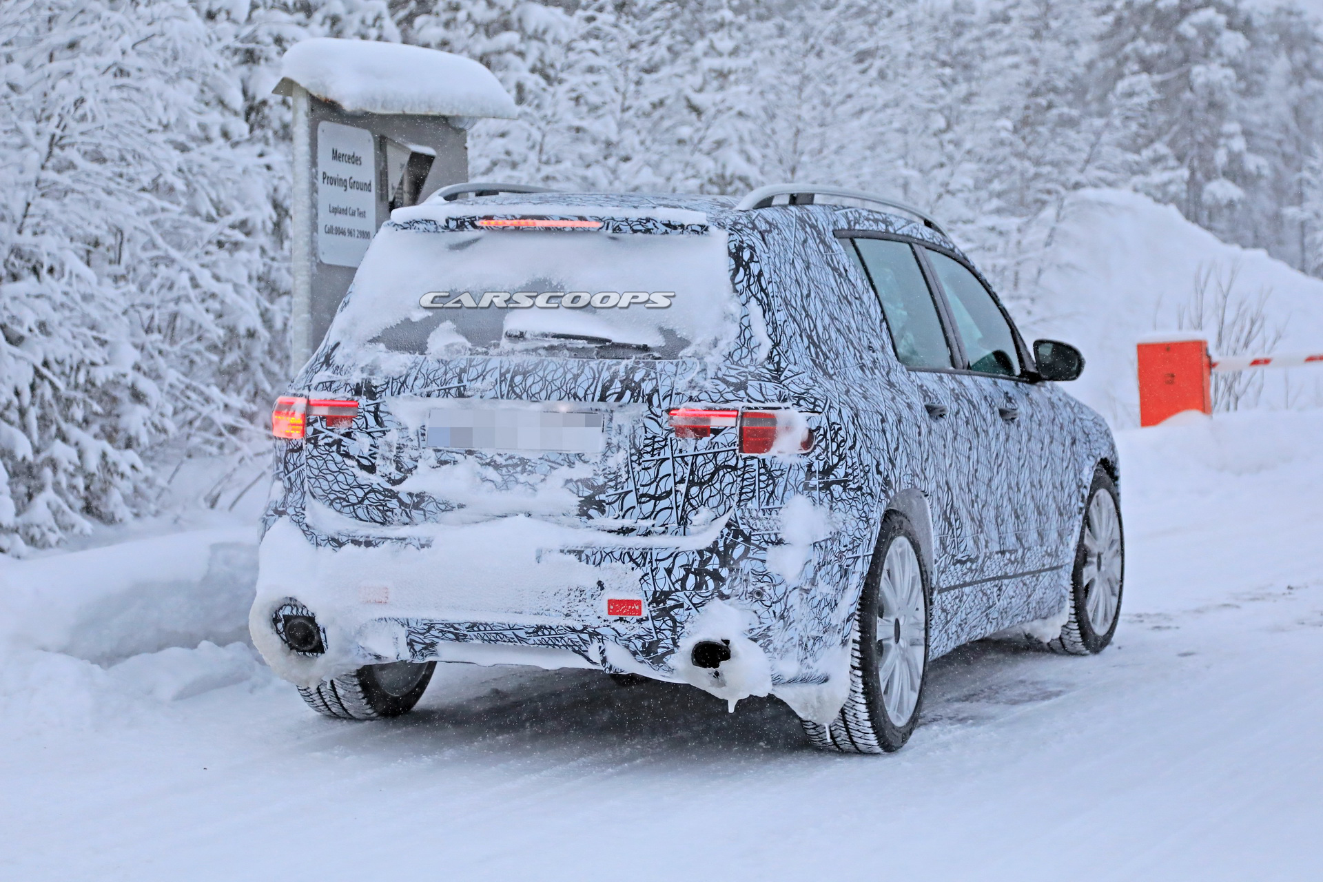 2020-Mercedes-AMG-GLB-35-08 2020 Mercedes AMG GLB 35 Packs 302 HP In Its Compact Boxy Body