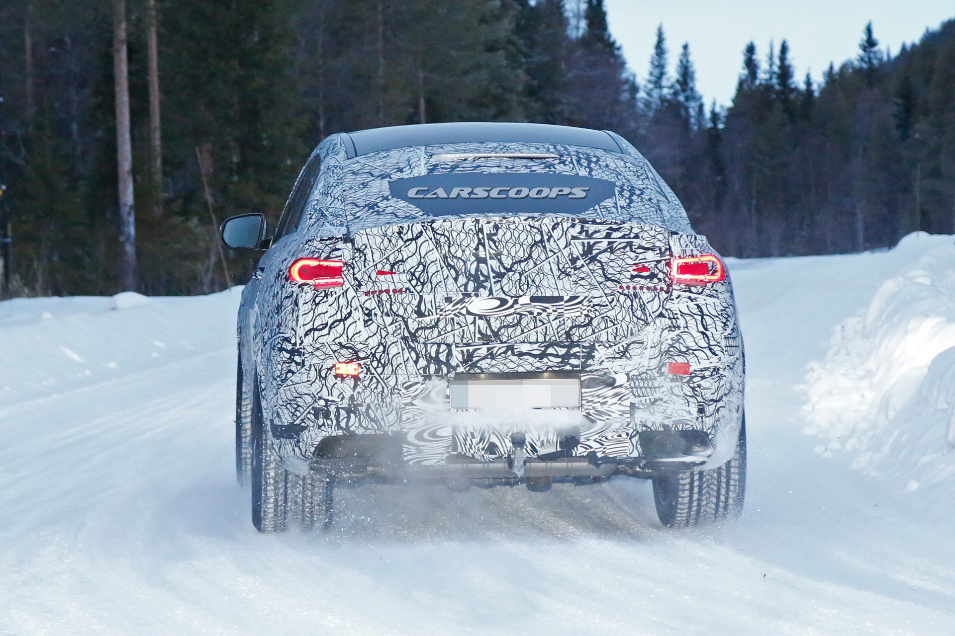 2020 mercedes-amg gle 63 coupe spy 9 Hot New 2020 Mercedes-AMG GLE 63 Coupe Coming With Up To 603 HP