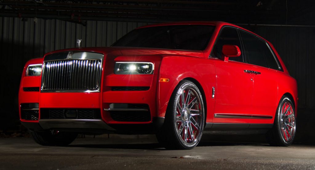  Roses Are Red, And So Is This Slightly Gauche Rolls-Royce Cullinan
